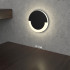 Silver Recessed Round Wall Light Integrator Stairs Light IT-739-WW-Alum