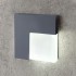 Gray Square LED Wall Light Corner Integrator Stairs Light IT-755-Gray