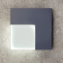 Gray Square LED Wall Light Corner Integrator Stairs Light IT-755-Gray