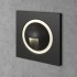 Black Recessed Step Light Square LED Stair Light Integrator IT-718 BL X-STYLE