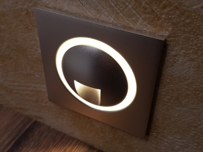 Integrator IT-718 GF X-STYLE Graphite LED Step Stair Light