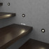 LED Wall Step Stair Light Integrator Straight IT-723
