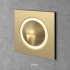 Квадратный recessed goldй светодиодный светильник