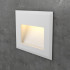 Чёрный squareный recessed LED Wall Stair Light