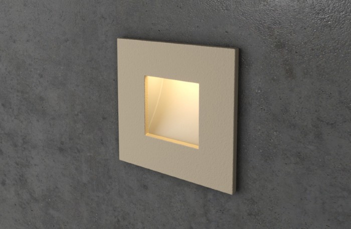 Beige Square Wall Stair Light Integrator IT-763-Beige