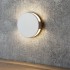 Beige Round Wall Light Integrator OREOL IT-022 BG