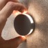 Gray Round LED Wall Stair Light Integrator OREOL IT-022 GR
