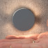 Gray Round LED Wall Stair Light Integrator OREOL IT-022 GR