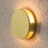 Gold Round Wall Light IP65 Waterproof Integrator IT-022 GO OREOL