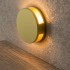 Gold Round Wall Light IP65 Waterproof Integrator IT-022 GO OREOL