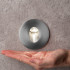 Gray Round LED Wall Stair Light Integrator Stairs Light IT-717-Gray