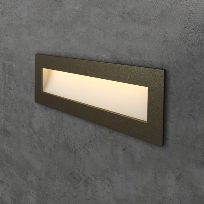 Bronze Rectangular LED Wall Light Integrator IT-771-Bronze