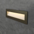 Bronze Rectangular LED Wall Stair Light