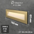 Bronze Rectangular LED Wall Light Integrator IT-771-Bronze