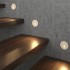 Beige Round Wall Stair Light Integrator IT-761 BG DIRECT