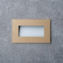 Rectangular Gold LED Wall Light Integrator IT-771-Gold