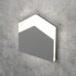 Gray LED Wall Stair Light Integrator IT-781-Gray Up