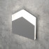 Gray LED Wall Stair Light Integrator IT-781-Gray Up