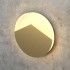 Gold Round Wall Stair Light Integrator IT-783-Gold Up