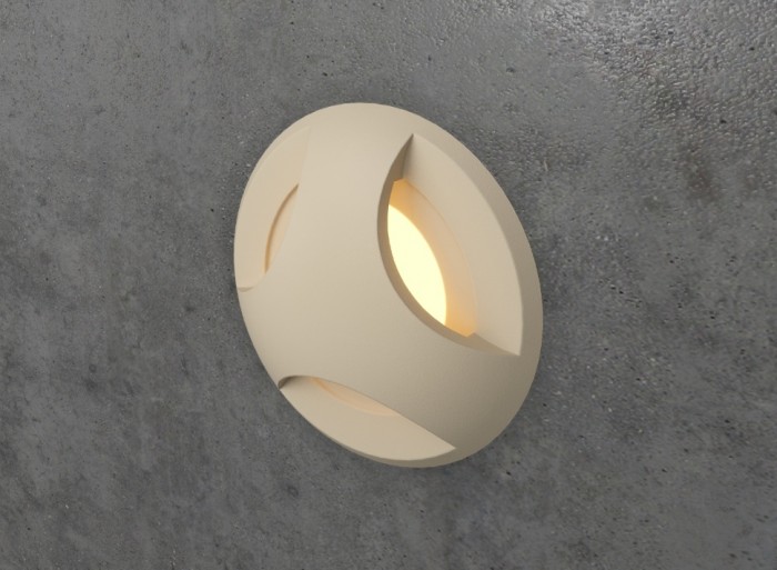 Integrator IT-701-Beige AURA Beige LED Step Light Stair Light
