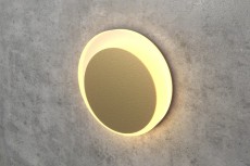 Gold Round Wall Stair Light Integrator IT-784-Gold Up