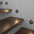 Integrator IT-701-Black AURA Black LED Step Light Stair Light