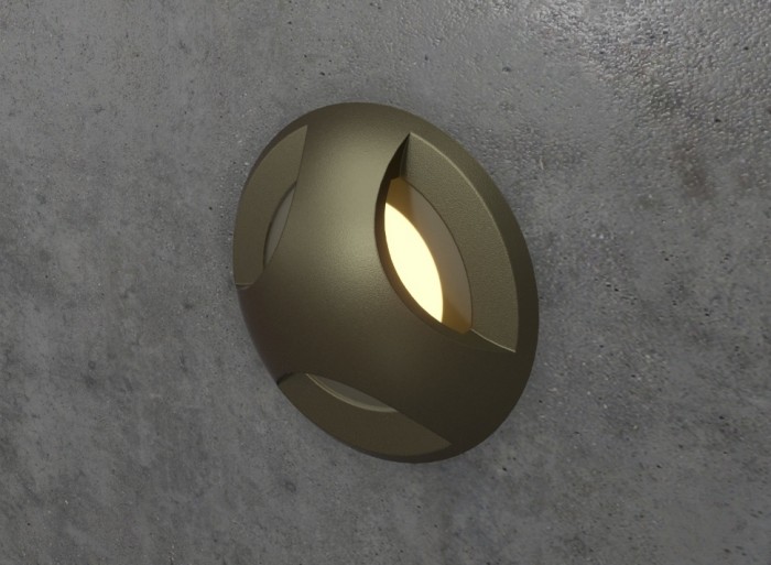 Integrator IT-701-Bronze AURA Bronze LED Step Stair Light
