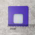 Violet LED Wall Stair Light Integrator IT-021-Purple