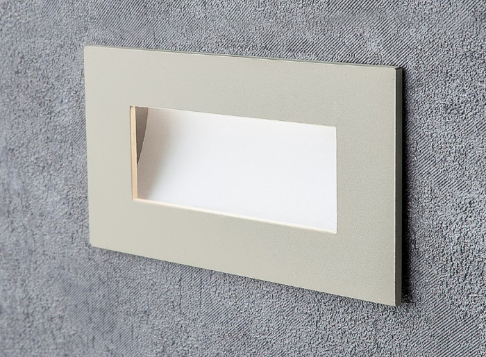 Beige Rectangular Wall Stair Light Integrator IT-771-Beige