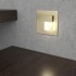 Bronze Recessed Square LED Wall Light