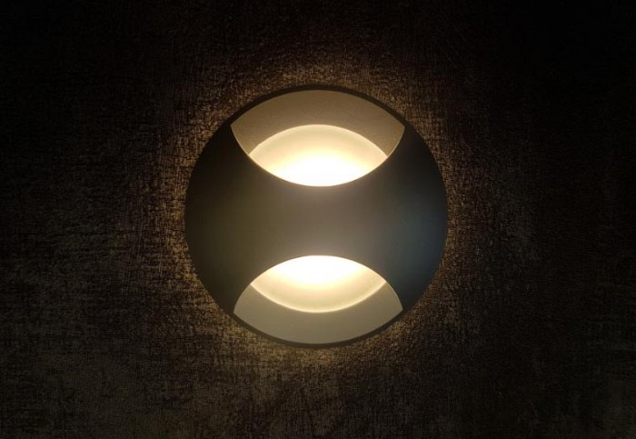 Integrator IT-702 GF AURA Graphite LED Step Stair Light