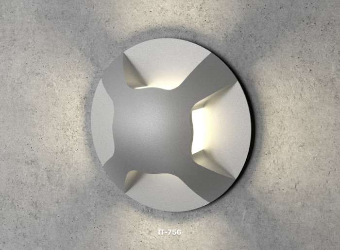 Recessed LED Wall Light Integrator IT-756
