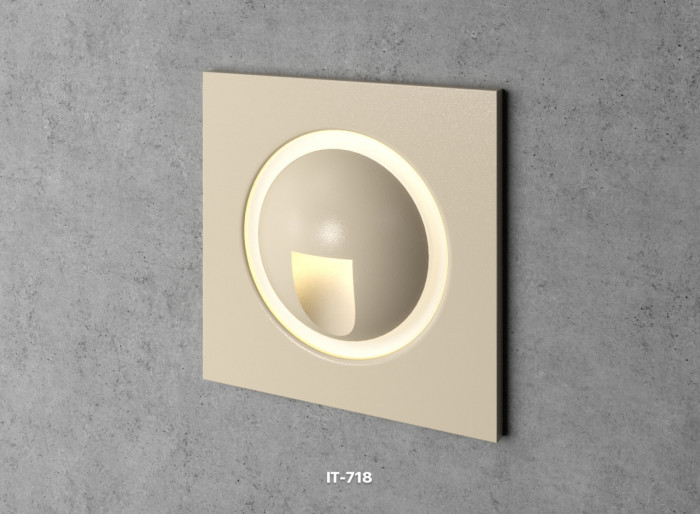 Recessed LED Wall Light Integrator X-Style IT-718