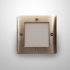 Square Aluminium Step Light Integrator STEPS IT-762-Alum
