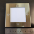 Square Aluminium Step Light Integrator STEPS IT-762-Alum