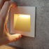 White Square Wall Light Integrator Stairs Light IT-760-White