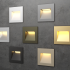 White Square Wall Light Integrator Stairs Light IT-760-White