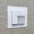 White Square Wall Stair Light Integrator Stairs Light IT-738-WW-White