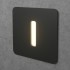 Square Step Light LED Black Stair Light Integrator IT-724-Black