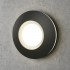 Round Recessed Black Step Light LED Stair Light Integrator IT-703 BG AURA