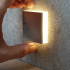 Square Recessed Wall Light Integrator Stairs Light IT-754-Alum