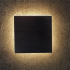 Square Recessed Wall Light Integrator Stairs Light IT-754-Alum