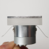 Square Recessed Wall Light Integrator Stairs Light IT-754-Alum