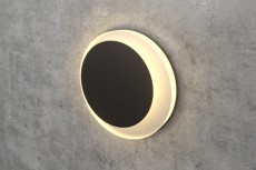 Black Round LED Wall Stair Light Integrator IT-784-Black Right