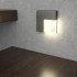 Black Square Recessed Wall Light Integrator Stairs Light IT-755-Black