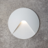 White Round Wall Stair Light Integrator IT-750-White