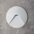 White Round Wall Stair Light Integrator IT-750-White