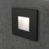 Black Square Recessed Wall Light Integrator IT-763-Black
