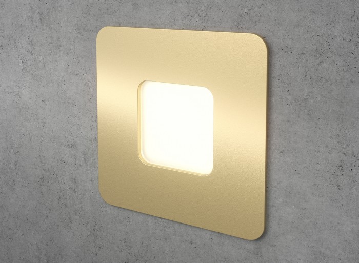 Integrator IT-725 Step Light Gold LED Stair Light