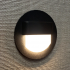 Black Round LED Wall Stair Light Integrator Ladder Light IT-043 Black